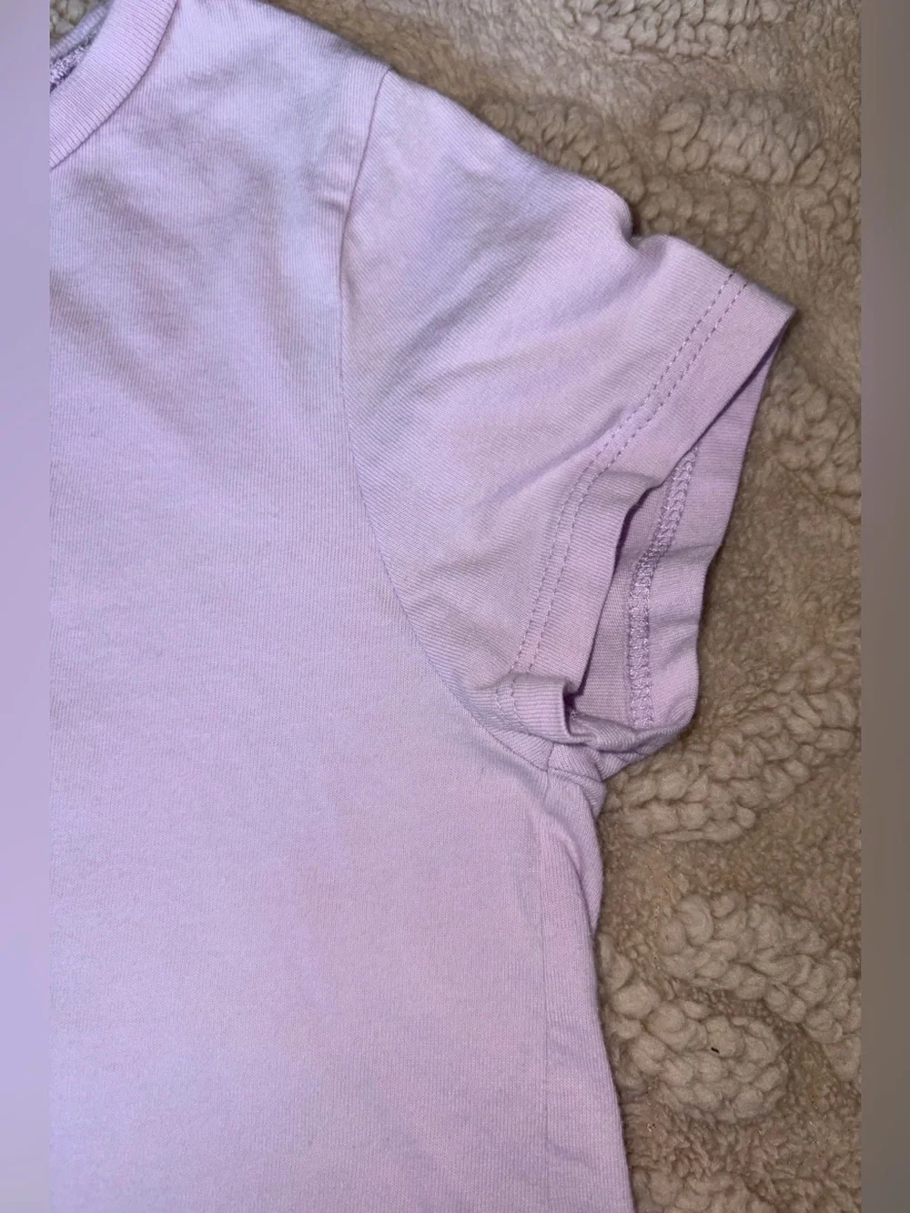 Girls “Big Sis” T-Shirt Short Sleeve Lilac Sister Top - Carter’s Size Small